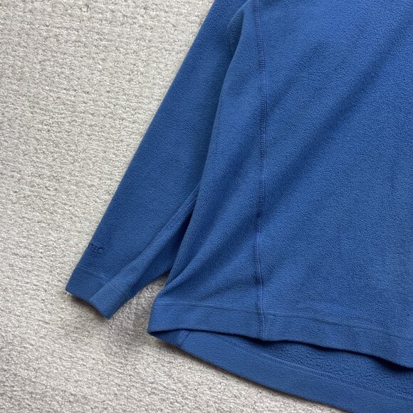 Mountain Hardwear Blue Polartec Fleece 1/2 Zip Jacket Men M Outdoor Hiking Read - Picture 2 of 15
